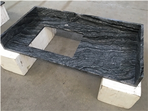 black marble residential master bath top hotel vantity top