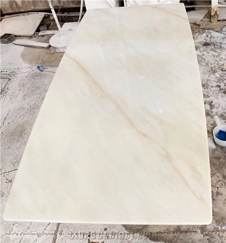 Calacatta oro marble home, dining, conference table tops
