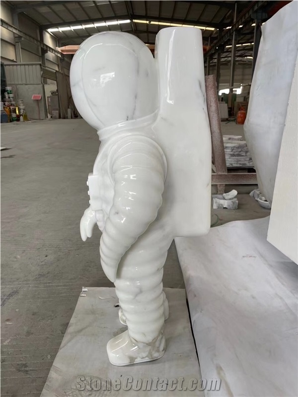 marble modern statue calacatta street human art sculpture