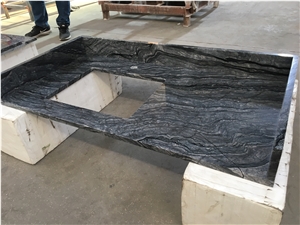 prefab marble restaurant vanity bath top wooden countertop