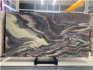 purple marble slab cipoliino ondulato kitchen floor dolomite