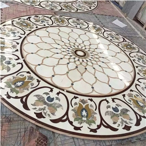 white onyx waterjet floor medallion green onyx carpet round