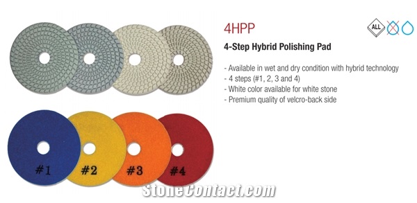 4HPP 4 Step Hybrid Polishing Pad
