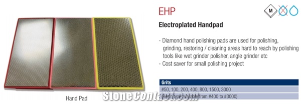 EHP Electroplated Hand Pad