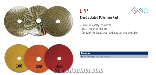 EPP Electroplated Polishing Pads