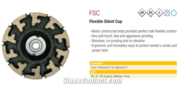  FSC_Flexible Silent Cup Wheel