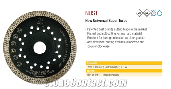 NUST_New Universal Super Turbo Saw Blade