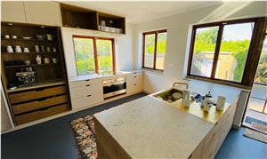 Jura Grey Blue Kitchen Countertop