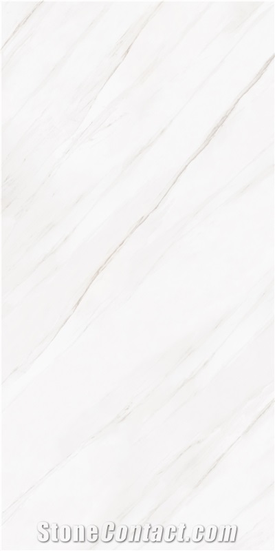 Ariston White Marble Look Sintered Slab 5-JH241201