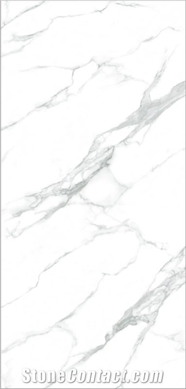 Luxury Icy River Marble Look Sintered Slab YB-M261221501
