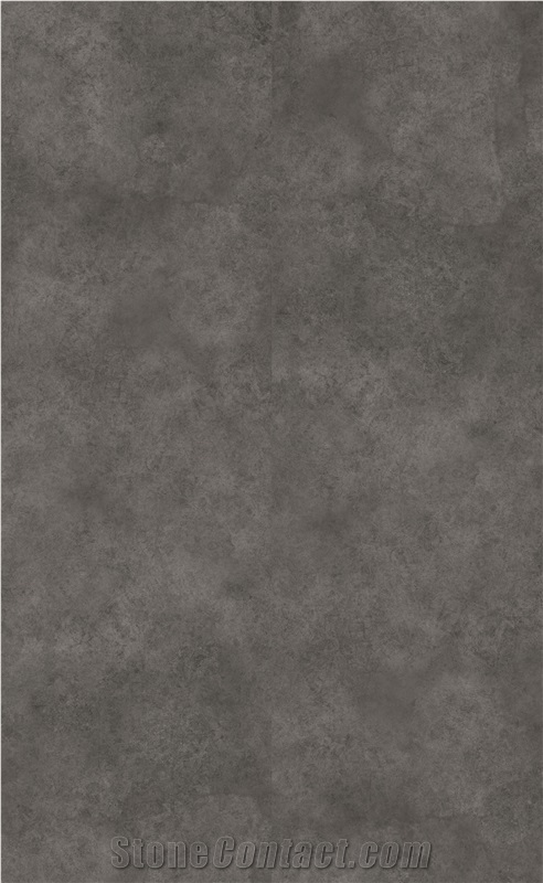 Matte Cemento Dark Grey Sintered Slab 3-JBQM826601