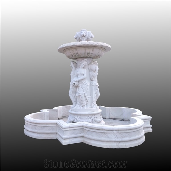 Big marble carving fountains 002