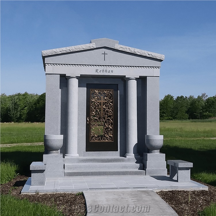 Grey Granite Mausoleum, Columbarium 003