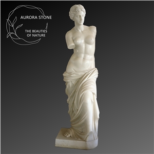 Royal White Marble Carving Venus Sculpture