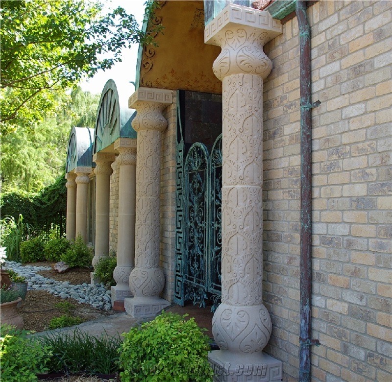 Cast Stone Custom Columns