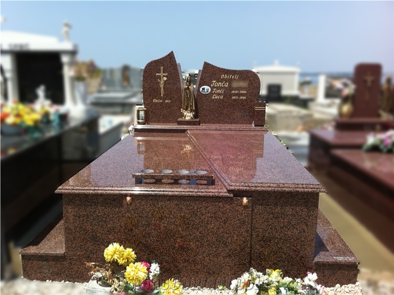 Africa Red Granite Monument