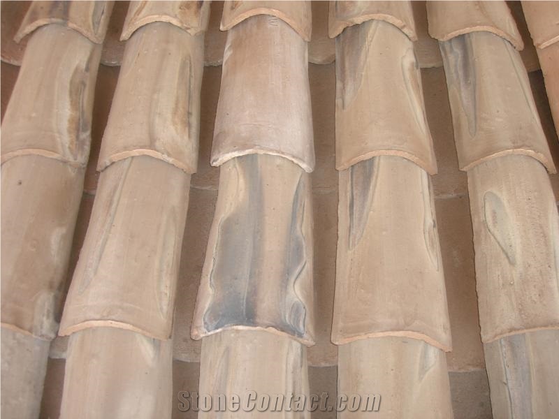 Hand-made Terracotta Cholla Roof Tile