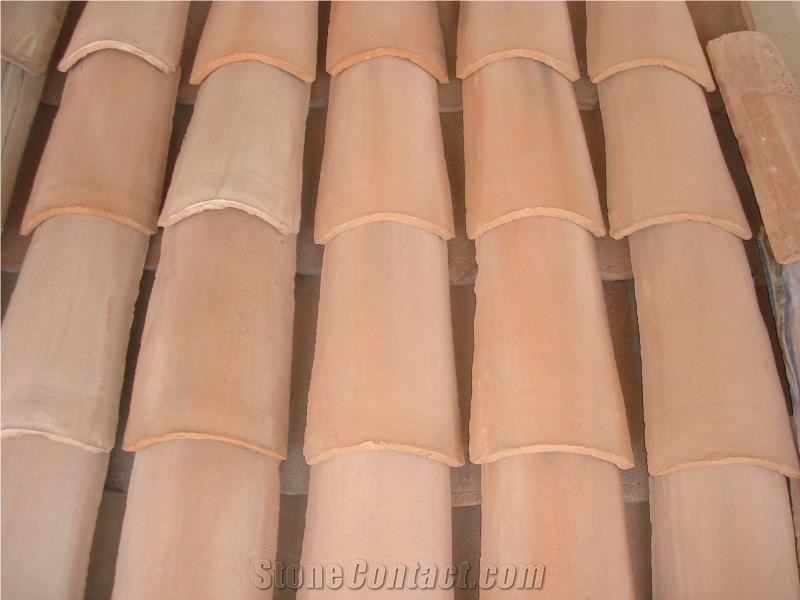 Hand-made Terracotta Cholla Roof Tile
