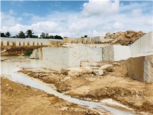 Dambulla White, Andromeda White Granite Blocks