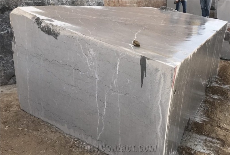 Pietra grey marble blocks