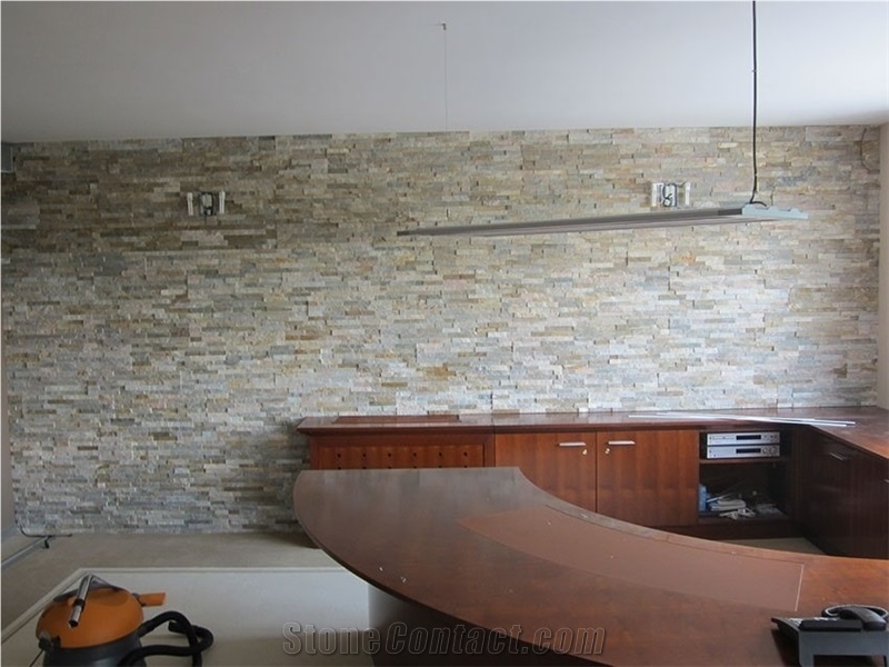 Decorative Stone Wall Panel, Rustika Wall Covering Ledger