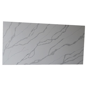 Hot sale Vietnam calacatta white quartz slab