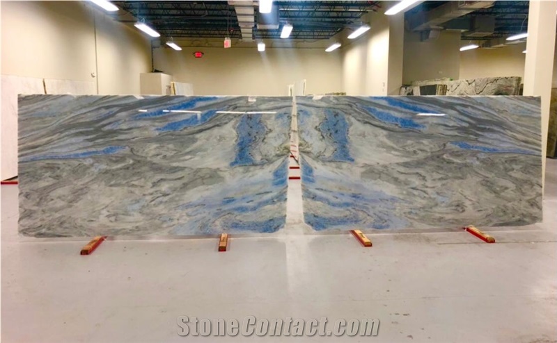 Blue Dunes Marble Slabs 2cm