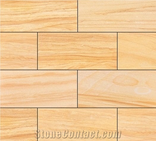 Teakwood Sandstone Honed Tiles