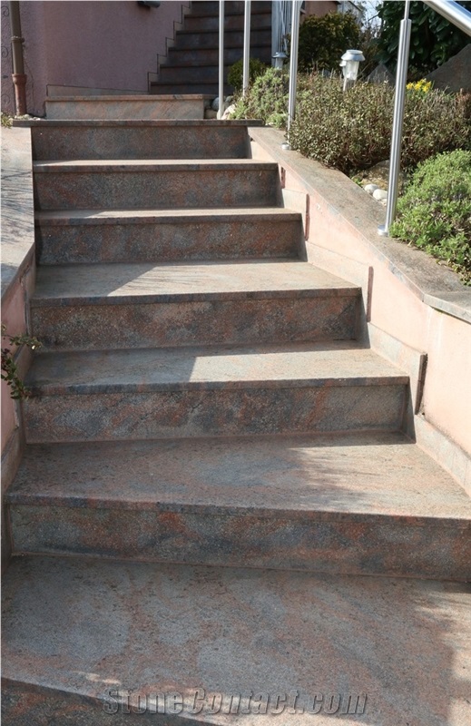 Granite Steps, Deck Stairs