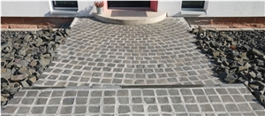 Sandstone Split Cobblestone, Pavers, Cube stone