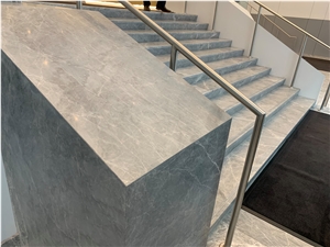 Elle Gray marble stair steps and risers
