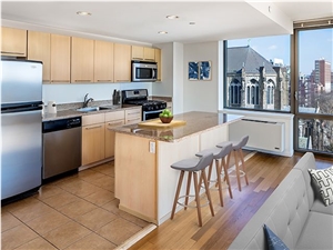 Golden Oak Granite countertop, island top