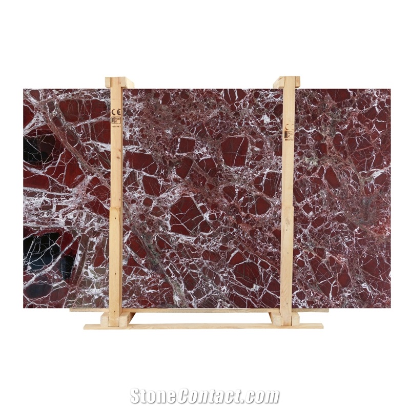 Rosso Levanto Marble Slabs From Turkey - StoneContact.com