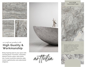 Silver Travertine