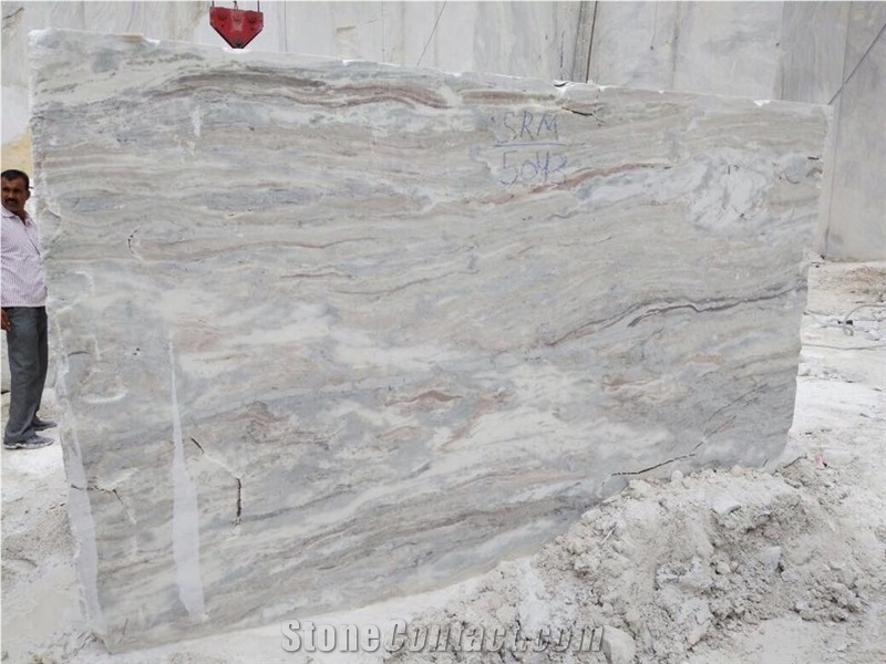 Fantasy Brown Marble Blocks From Quarry Owner