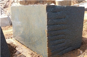 Warangal Black- Absolute Black Granite Blocks