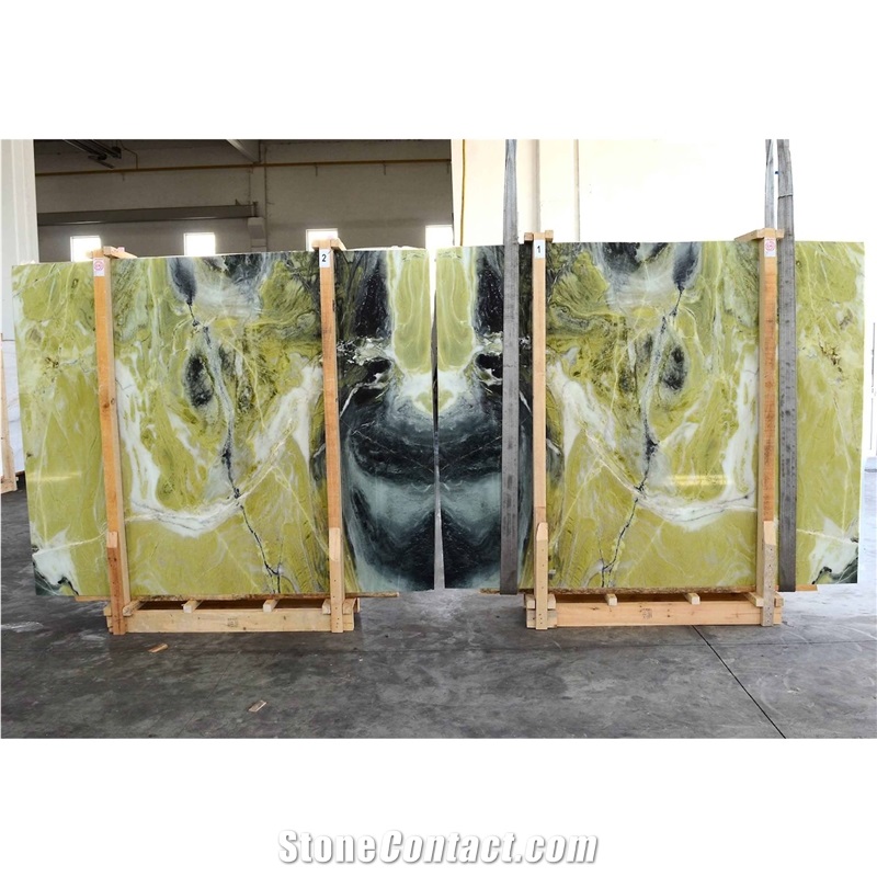 Dreaming Green Marble Slabs