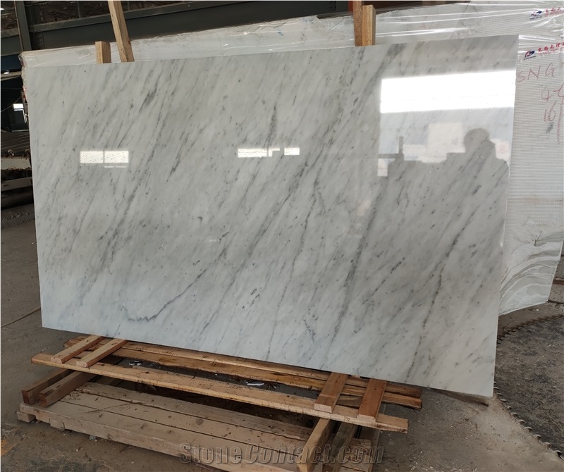 Bianco Carrara White Marble Slabs & Tiles,Italy Marble