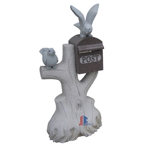 Granite Mailbox,Garden Post Box,Outdoor Mailbox