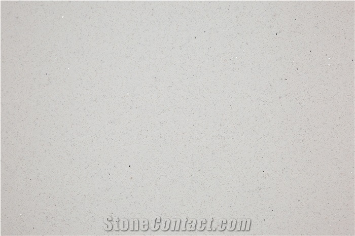 Sparkling white quartz slabs for vanity top
