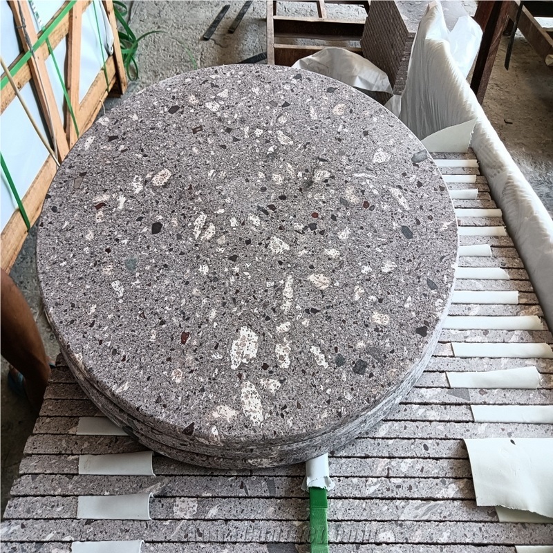 Santa Cecilia Granite Round Table Top