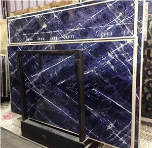 Azul Bahia Blue Granite Exotic Brazil Polished Slabs Tiles