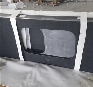 China Dark Grey New Impala Black G654 Hainan Granite Tops