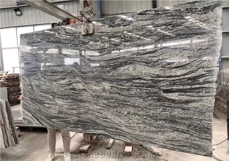 China Juparana Grey Granite Cheap Granite Polished Slab Tile