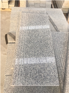 G603 Grey Granite Steps Risers Stairs China Hubei Grey Tile