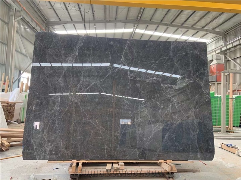 Hermes Grey Marble Slabs for  Walling  and Flooring Tiles