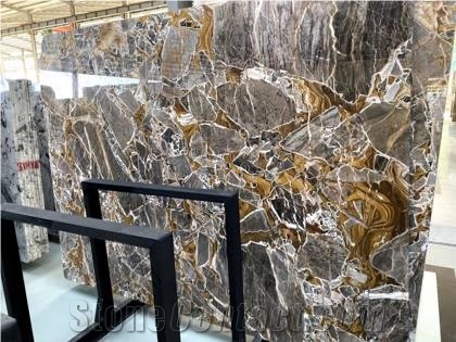 Interior Decoration Luxury Stone Gilded Age Marble