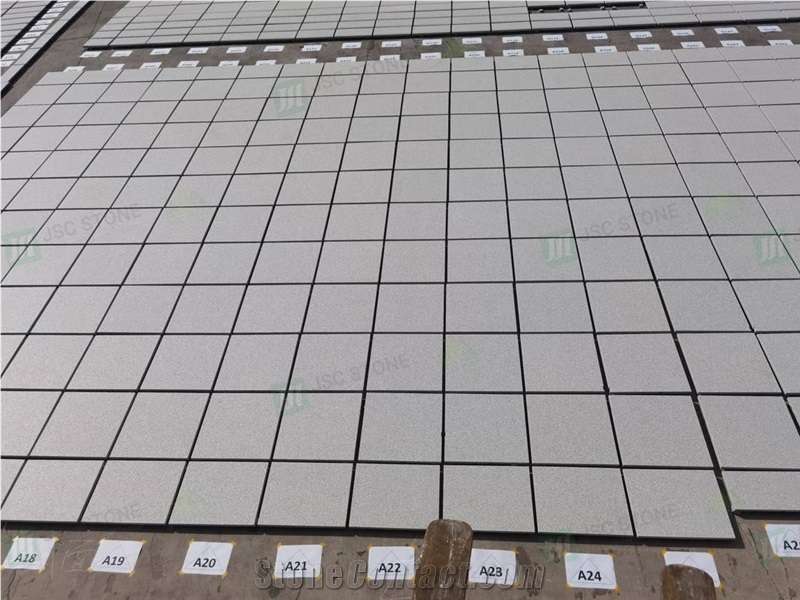 New Bethel White Granite Floor Tiles For Exterior Project