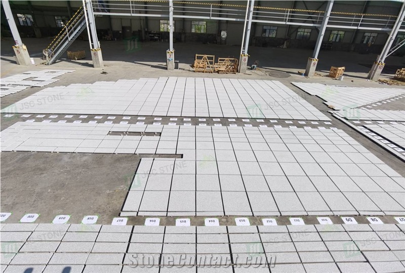 New Bethel White Granite Floor Tiles For Exterior Project