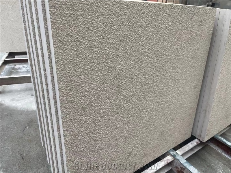 natural stone beige limestone outside wall cladding flamed